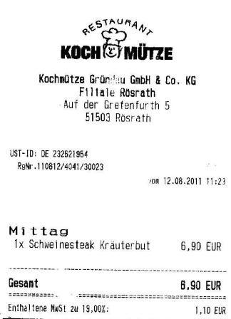 haoh Hffner Kochmtze Restaurant